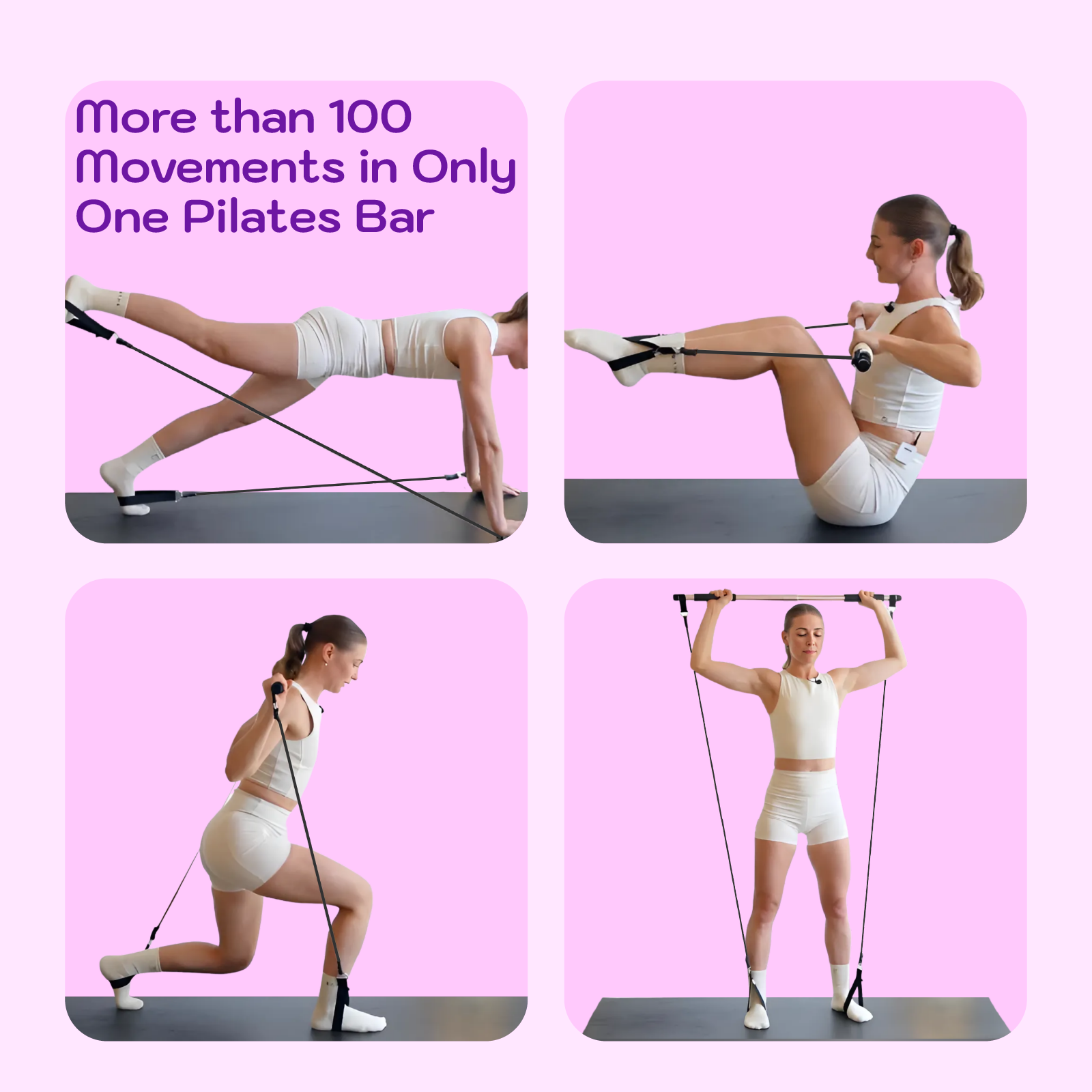 PilatesMove™ Pilates Reformer Bar