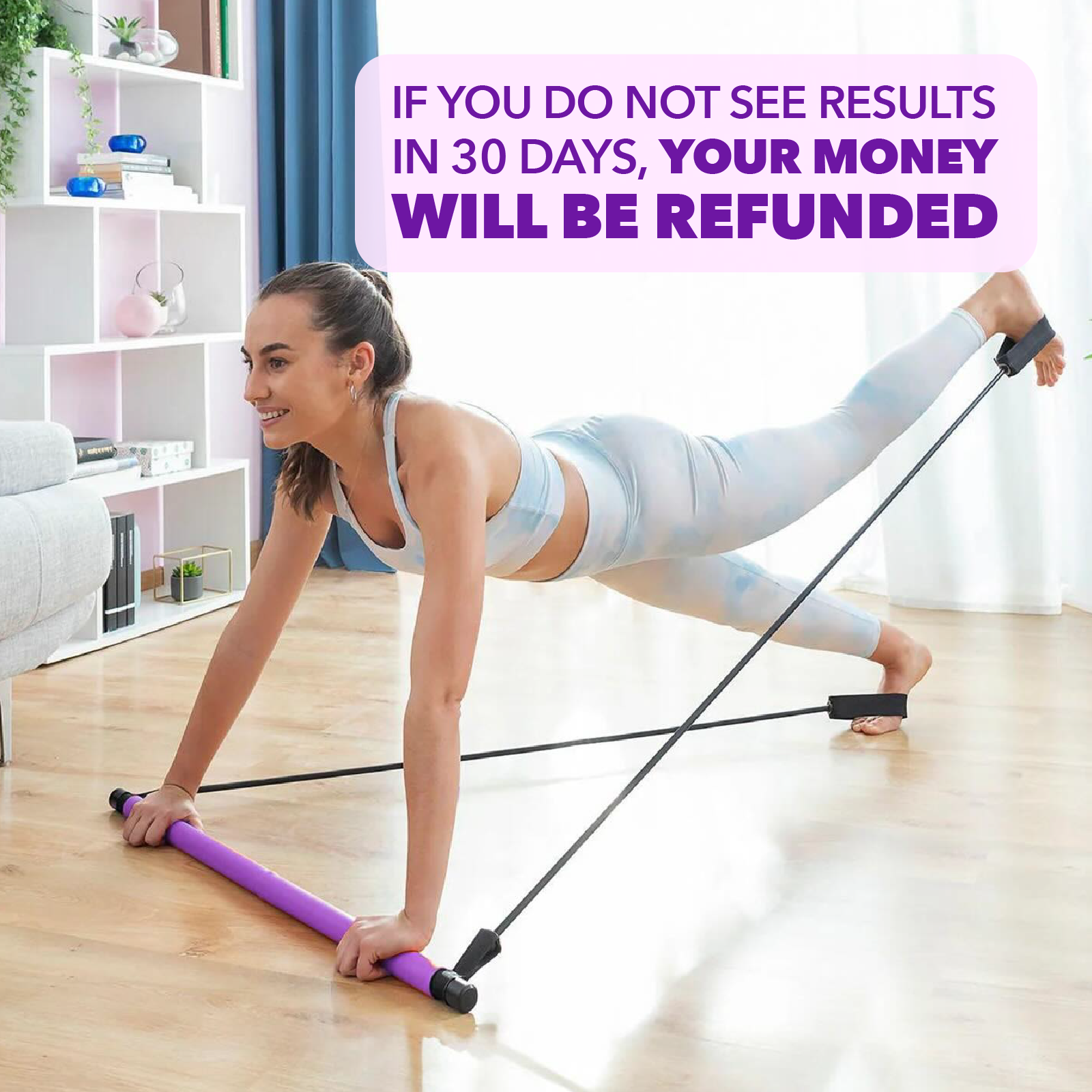 PilatesMove™ Pilates Reformer Bar